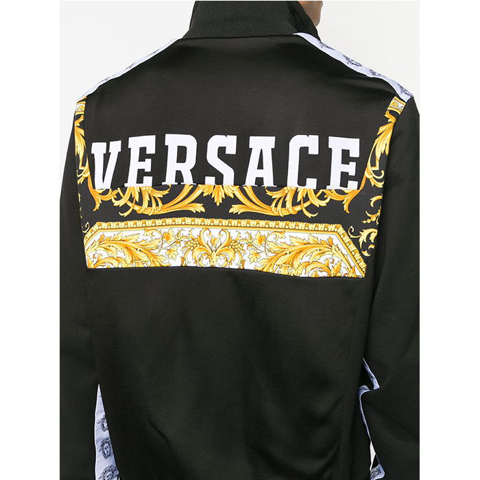 Image 5 of ヴェルサーチ メンズバロッコロゴボンバージャケット A85348 2536 7900